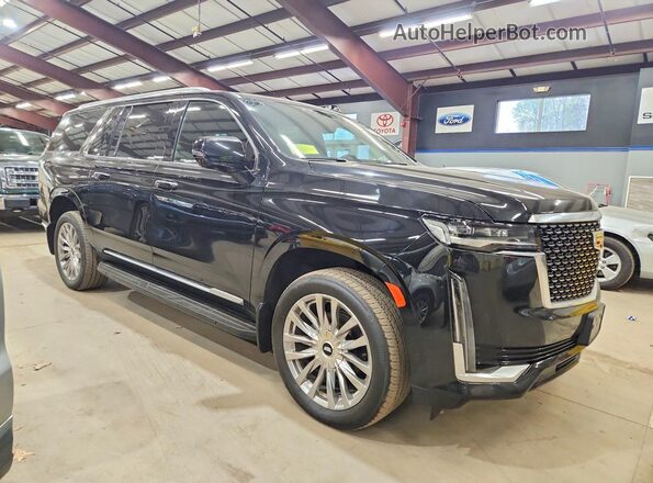 1GYS4KKL1NR338990 2022 CADILLAC ESCALADE Black 