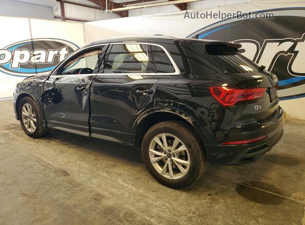 WA1DECF37S1047572 2025 AUDI Q3 Black უკანა მარცხენა