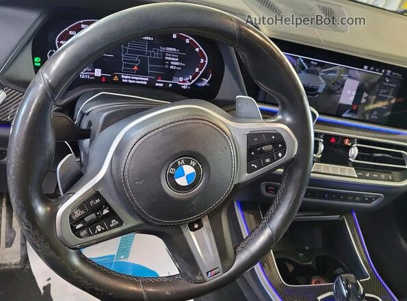 5UXJU4C01M9F71043 2021 BMW X5 Black 