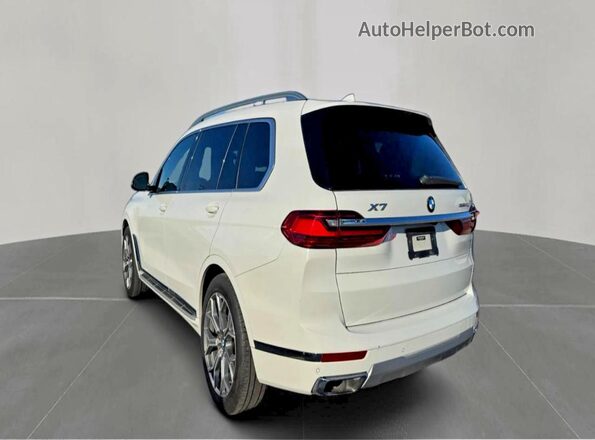 5UXCW2C05L9A03738 2020 BMW X7 Белый Задняя правая четверть