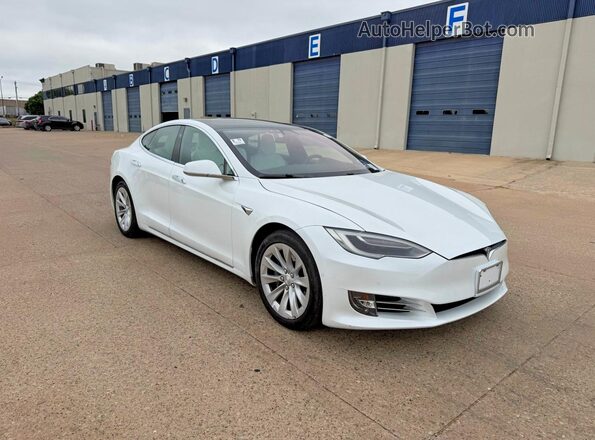 5YJSA1E25HF199047 2017 TESLA MODEL S White უკანა მარცხენა