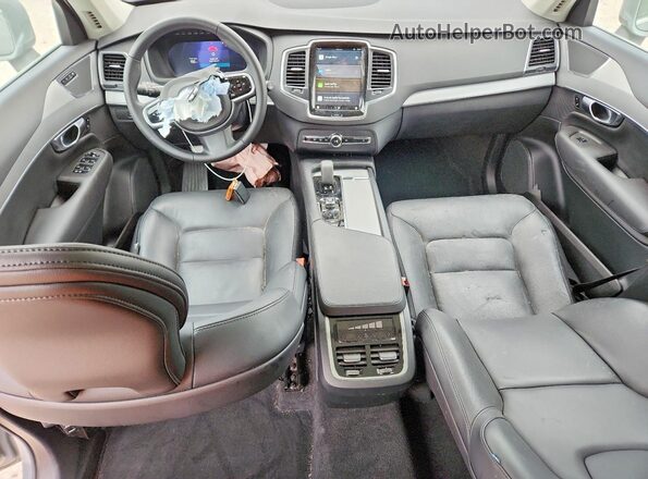 YV4M12PJ2S1335599 2025 VOLVO XC90 Silver Instrument cluster view