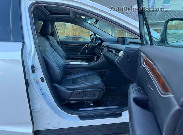 2T2BZMCA5HC070875 2017 LEXUS RX 350 White Вид ззаду