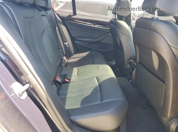 WBAJA5C50KWW38641 2019 BMW 5 SERIES Blue Rear interior view