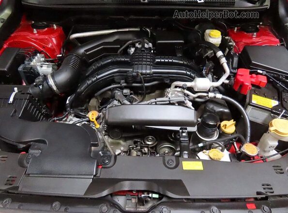 JF1GUABC7S8214221 2025 SUBARU IMPREZA Red Առջևի վահանակի տեսք