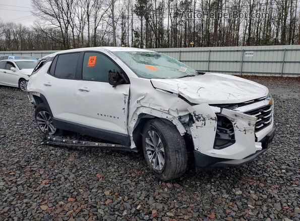 3GNAXHEG2SL213873 2025 CHEVROLET EQUINOX White Передня права чверть