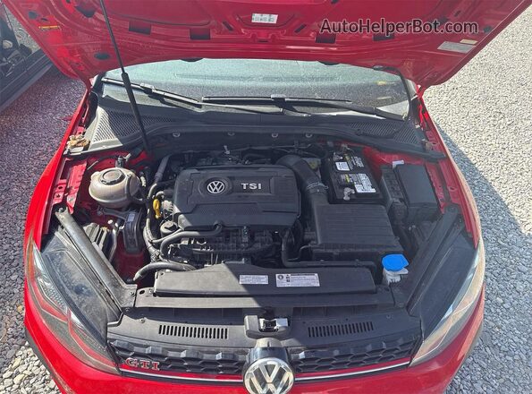 3VW5T7AU6KM002193 2019 VOLKSWAGEN GTI Красный 