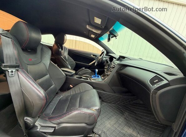 KMHHU6KJ0GU136658 2016 HYUNDAI GENESIS Blue 