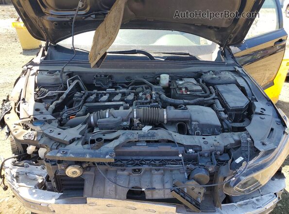 1HGCV1F65JA029829 2018 HONDA ACCORD Black 