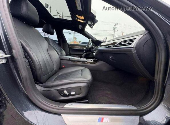 WBA7E2C58KB218257 2019 BMW 7 SERIES Charcoal Вид спереду