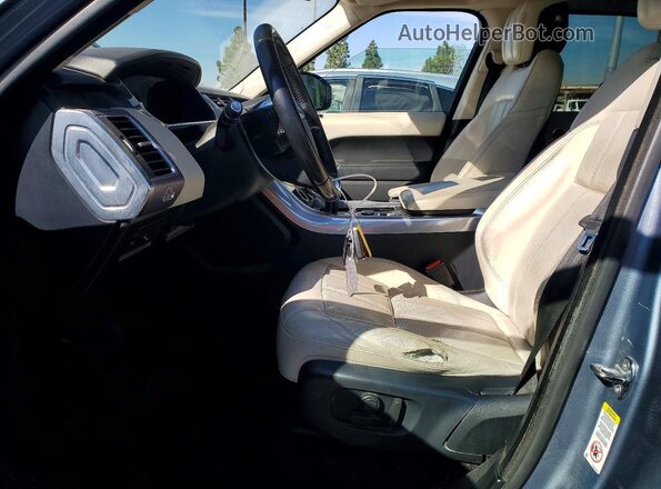 SALWR2RV3KA426698 2019 LAND ROVER RANGE Blue Widok deski rozdzielczej
