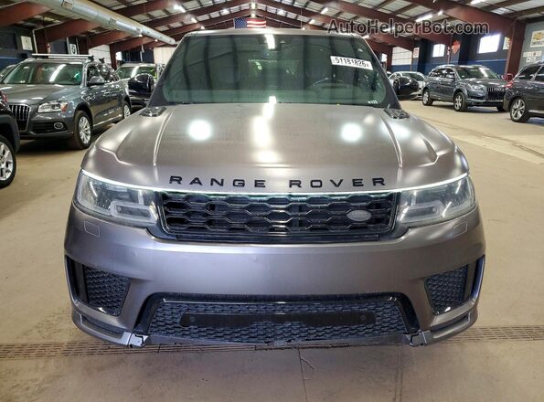 SALWV2SV5JA197347 2018 LAND ROVER RANGE Gray Rear view