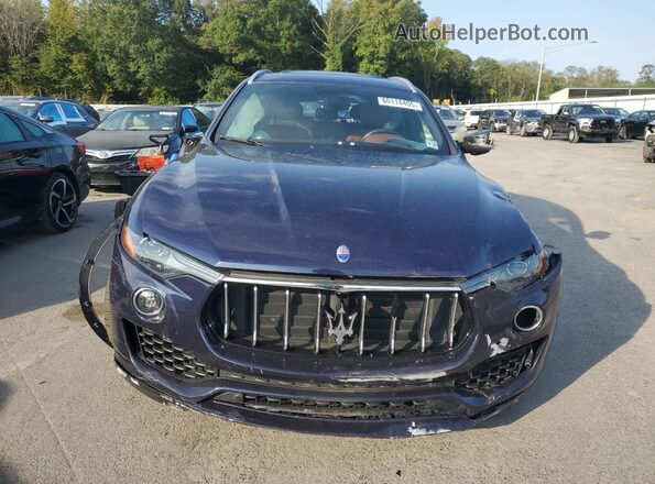 ZN661XUA6MX370853 2021 MASERATI LEVANTE Blue Front view