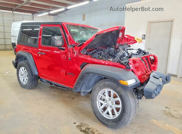 1C4GJXAN9PW636373 2023 JEEP WRANGLER Red 