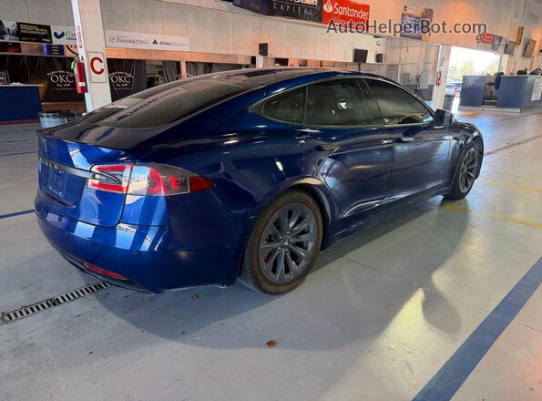 5YJSA1E21HF209895 2017 TESLA MODEL S Blue 