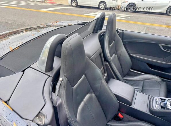 SAJDD5GX0LCK69156 2020 JAGUAR F-TYPE Black წინა სალონის ხედი