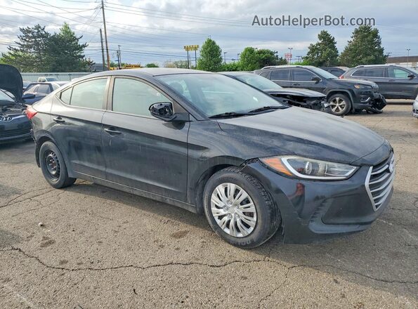 KMHD74LF5HU361292 2017 HYUNDAI ELANTRA Black 