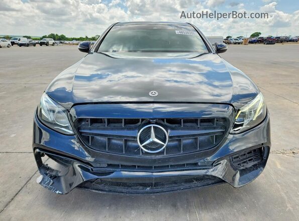WDDZF4KBXJA386066 2018 MERCEDES-BENZ E Black Вид ззаду