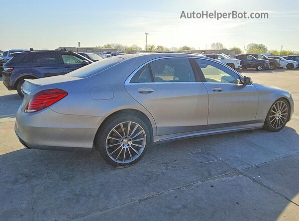 WDDUG8CB0GA214053 2016 MERCEDES-BENZ S-CLASS Silver Delantero derecho