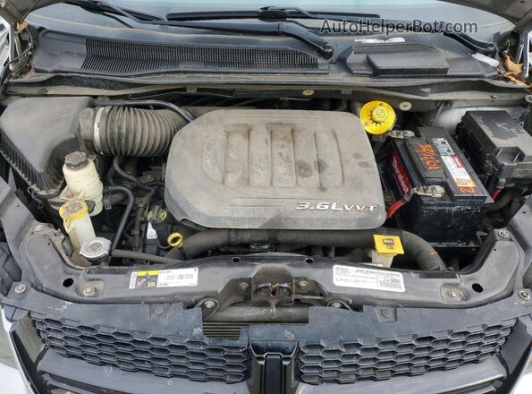 2C4RDGBGXGR316214 2016 DODGE CARAVAN Серебряный Вид наклейки с VIN-кодом