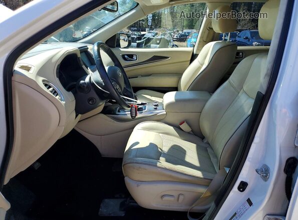 5N1DL0MM4HC554931 2017 INFINITI QX60 Белый Вид панели приборов