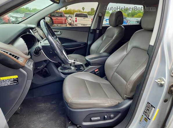 KM8SNDHF2HU251838 2017 HYUNDAI SANTA Silver 