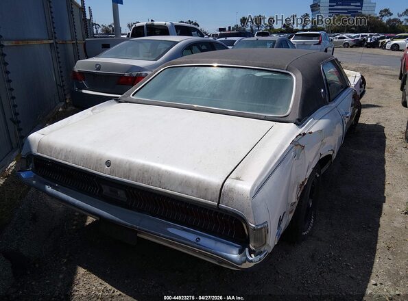 9F93M531466       1970 MERCURY COUGAR Белый Задняя правая четверть