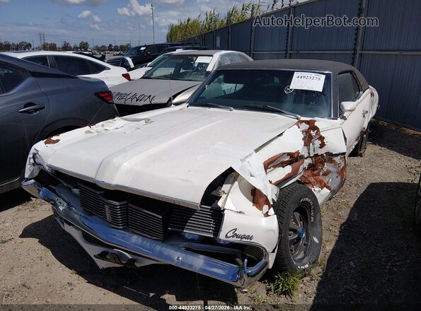 9F93M531466       1970 MERCURY COUGAR Белый Передняя левая четверть
