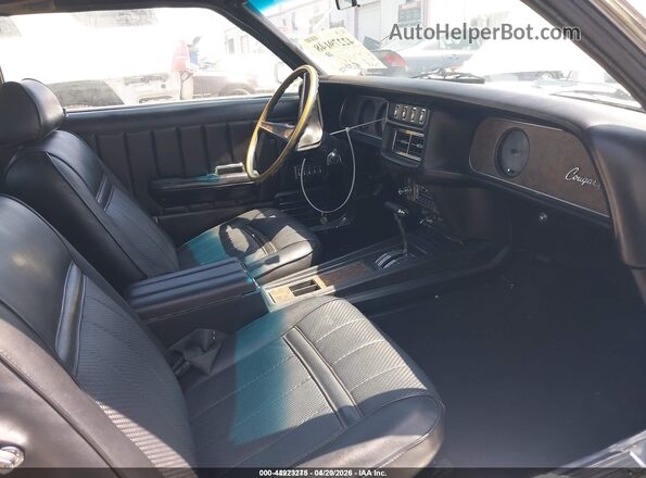 9F93M531466       1970 MERCURY COUGAR Белый Вид салона спереди