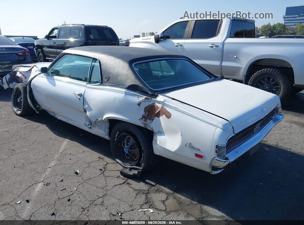 9F93M531466       1970 MERCURY COUGAR Белый Задняя левая четверть