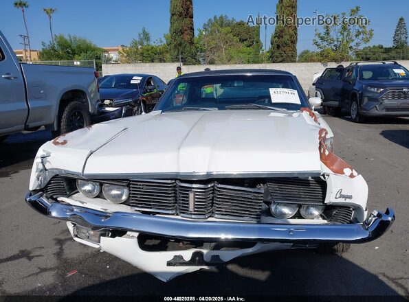 9F93M531466       1970 MERCURY COUGAR Белый Вид щитка приборов