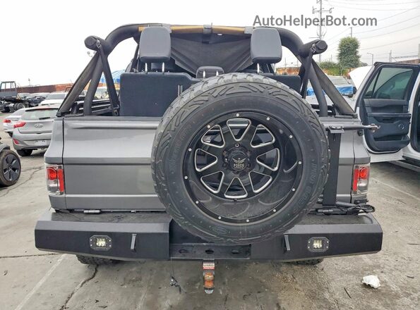 CKL186F176534 1976 CHEVROLET BLAZER Charcoal Rear view