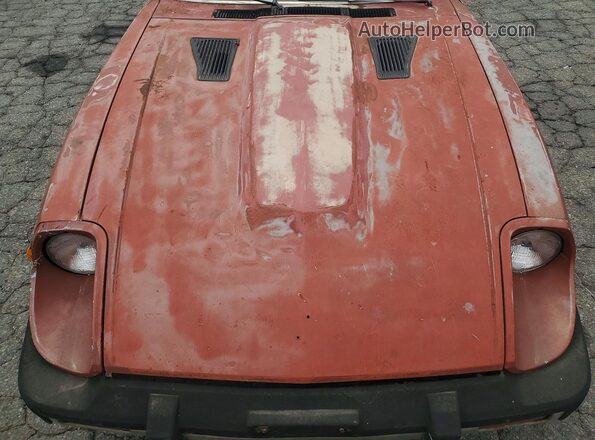 HS130105656 1979 NISSAN 280Z Burgundy Սալոնի հետևի տեսք