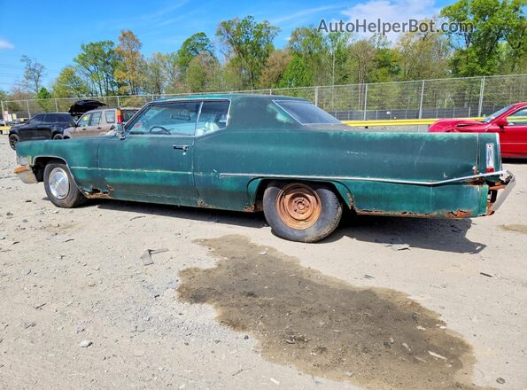 J0294148 1970 CADILLAC DEVILLE Зеленый Задняя левая четверть