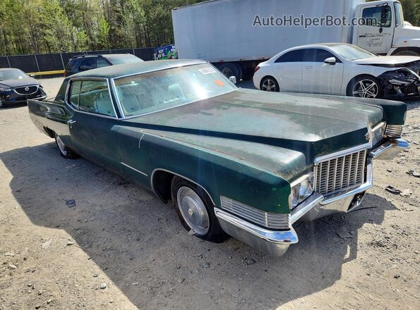 J0294148 1970 CADILLAC DEVILLE Зеленый Передняя правая четверть