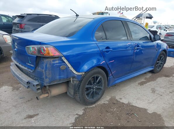 JA32U2FU2HU014343 2017 MITSUBISHI LANCER Blue Trasero derecho