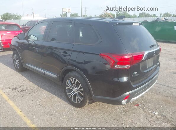 JA4AD2A36HZ027900 2017 MITSUBISHI OUTLANDER Black Trasero izquierdo
