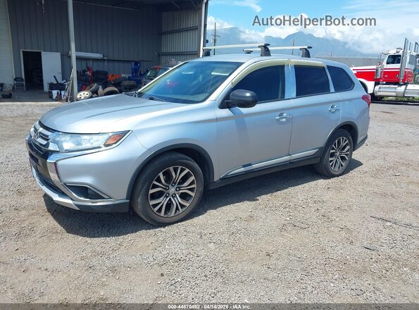 JA4AD2A39GZ045337 2016 MITSUBISHI OUTLANDER Silver წინა მარცხენა ხედი სამი მეოთხედიდან