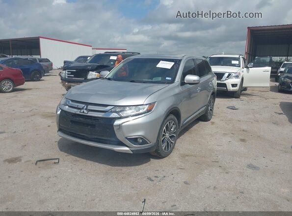JA4AD3A32JZ064079 2018 MITSUBISHI OUTLANDER Silver Vista tres cuartos delantera izquierda