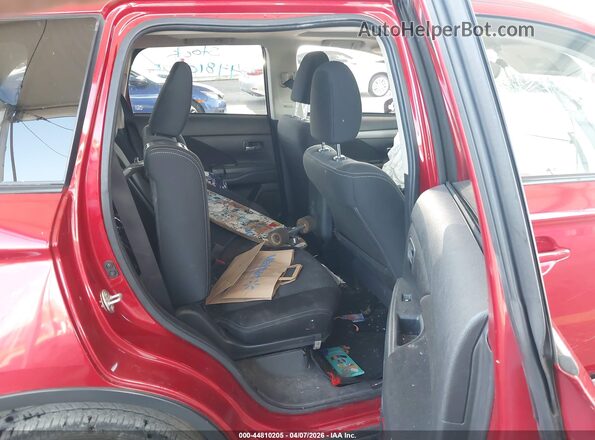 JA4AD3A33JZ009804 2018 MITSUBISHI OUTLANDER Red Вид наклейки з VIN-кодом