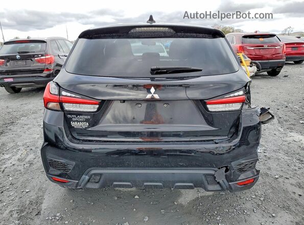 JA4AP3AU1LU021207 2020 MITSUBISHI OUTLANDER Black Вид ззаду