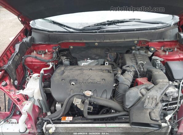 JA4AP3AU3KU004357 2019 MITSUBISHI OUTLANDER SPORT Red 
