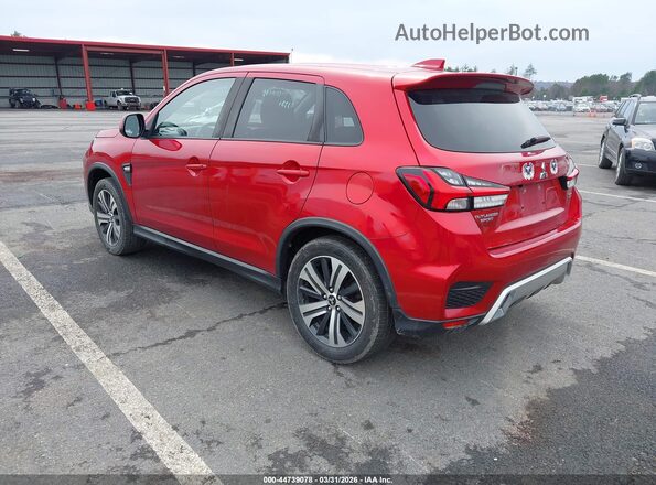 JA4AP3AU7LU008249 2020 MITSUBISHI OUTLANDER SPORT Red Հետևի ձախ