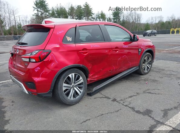 JA4AP3AU7LU008249 2020 MITSUBISHI OUTLANDER SPORT Red Հետևի աջ