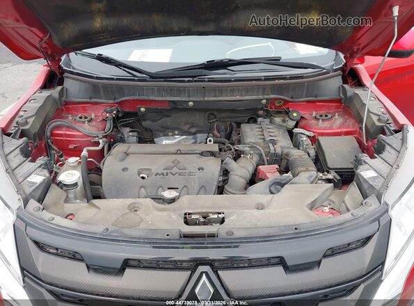 JA4AP3AU7LU008249 2020 MITSUBISHI OUTLANDER SPORT Red Հետևի տեսք