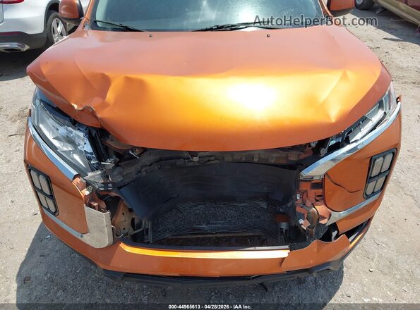 JA4AP3AU8LU019812 2020 MITSUBISHI OUTLANDER SPORT Orange Вид спереду