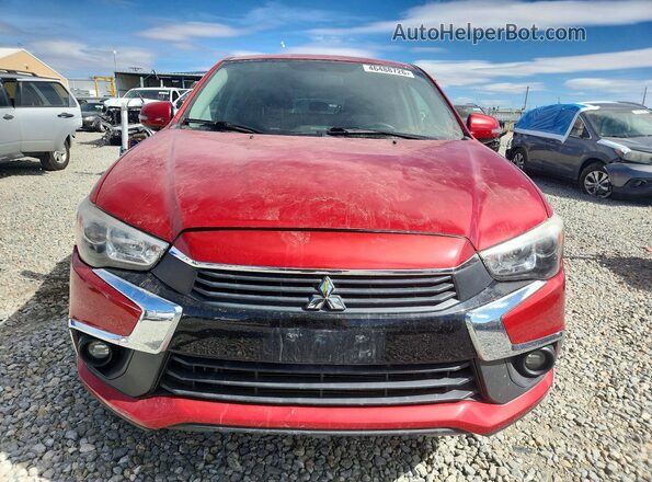 JA4AP3AW2HZ019218 2017 MITSUBISHI OUTLANDER Red Դիմացի տեսք