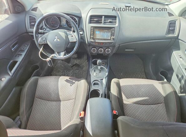 JA4AP3AW2HZ019218 2017 MITSUBISHI OUTLANDER Red Առջևի վահանակի տեսք