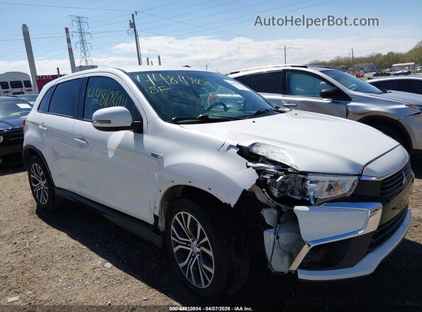 JA4AP3AW3GZ055322 2016 MITSUBISHI OUTLANDER SPORT White წინა ხედი