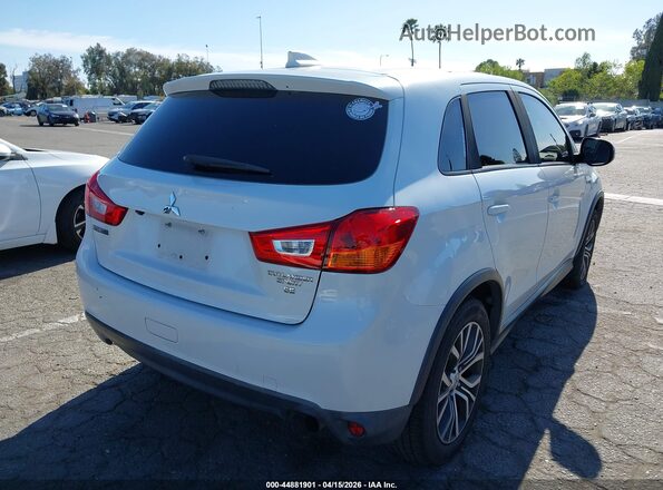 JA4AP3AW5HZ046901 2017 MITSUBISHI OUTLANDER SPORT Белый Задняя правая четверть